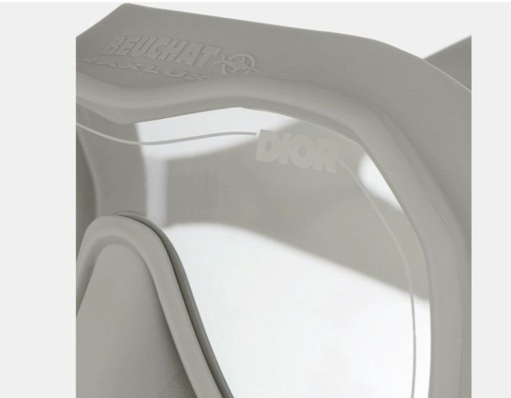 Dior o1w1db10425 00X0030 Size: OS / Diving Mask in Grey Size ONE SIZE - 8 Thumbnail