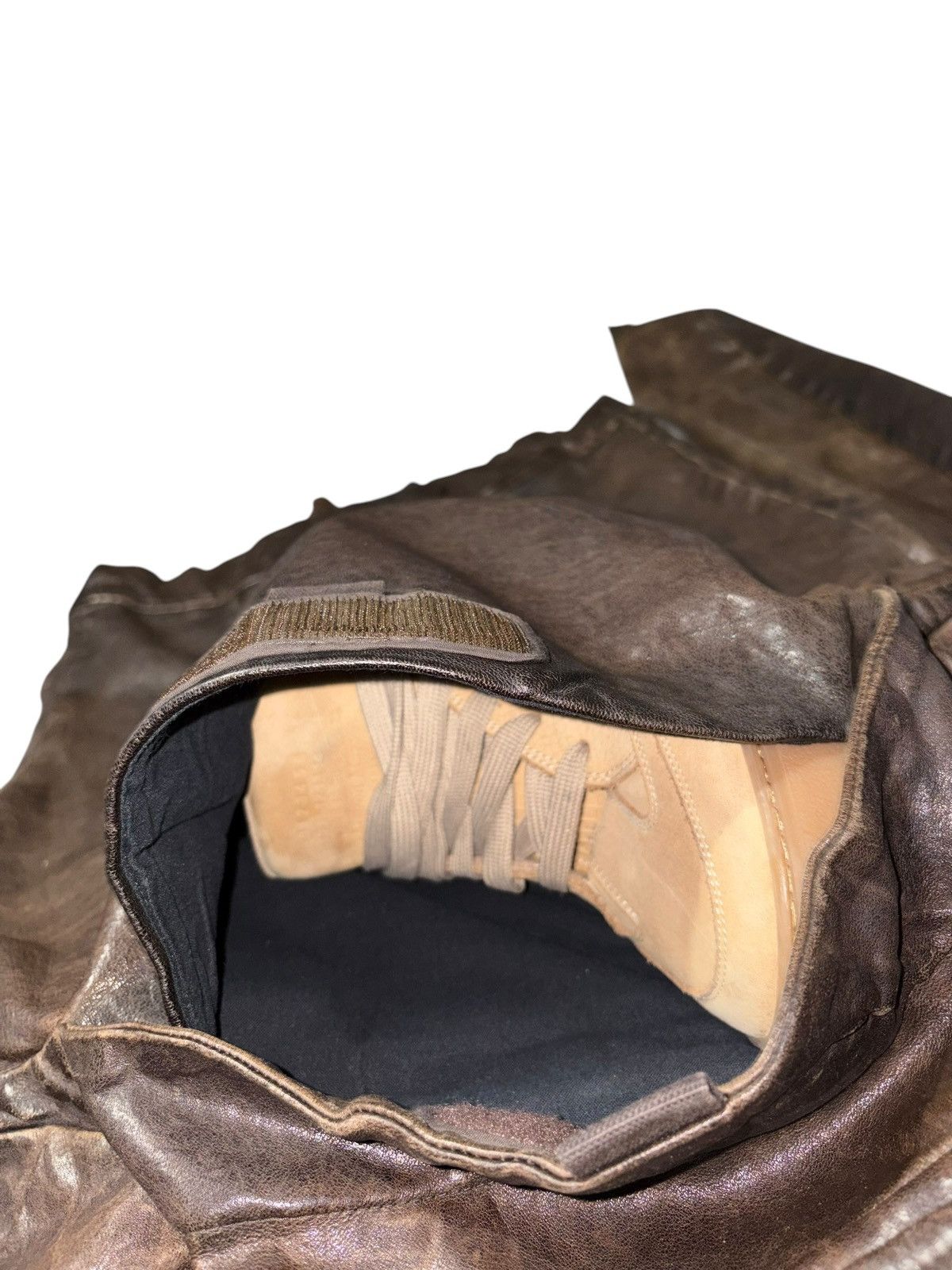 Rick Owens FW08 Rick Owens Stag Leather Jacket Olmar Mirta Bruiser rare Size US S / EU 44-46 / 1 - 7 Thumbnail