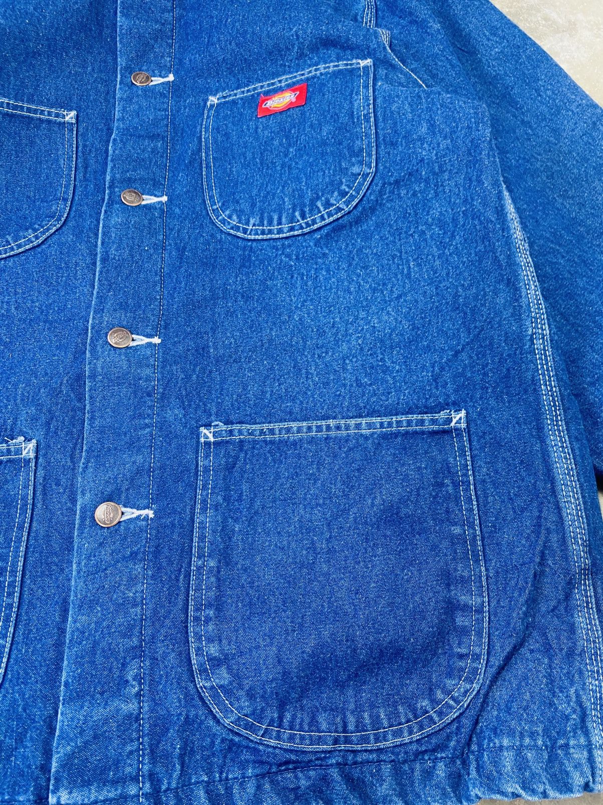 Dickies Rare Vintage Dickies Denim Chore Jacket Size US M / EU 48-50 / 2 - 7 Thumbnail