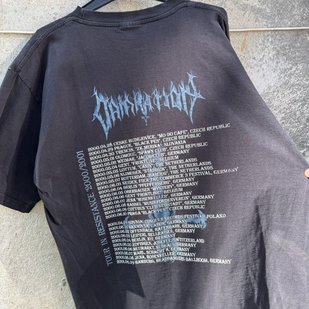 Band Tees Vintage Damnation Polish Thrashed Metal Band Tee Washed Size US L / EU 52-54 / 3 - 3 Thumbnail