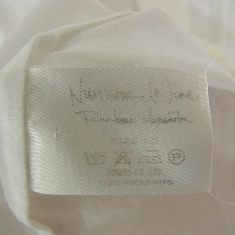 Number (N)ine Regular Collar Pintuck Long Sleeve Dress Shirt Size US L / EU 52-54 / 3 - 5 Thumbnail