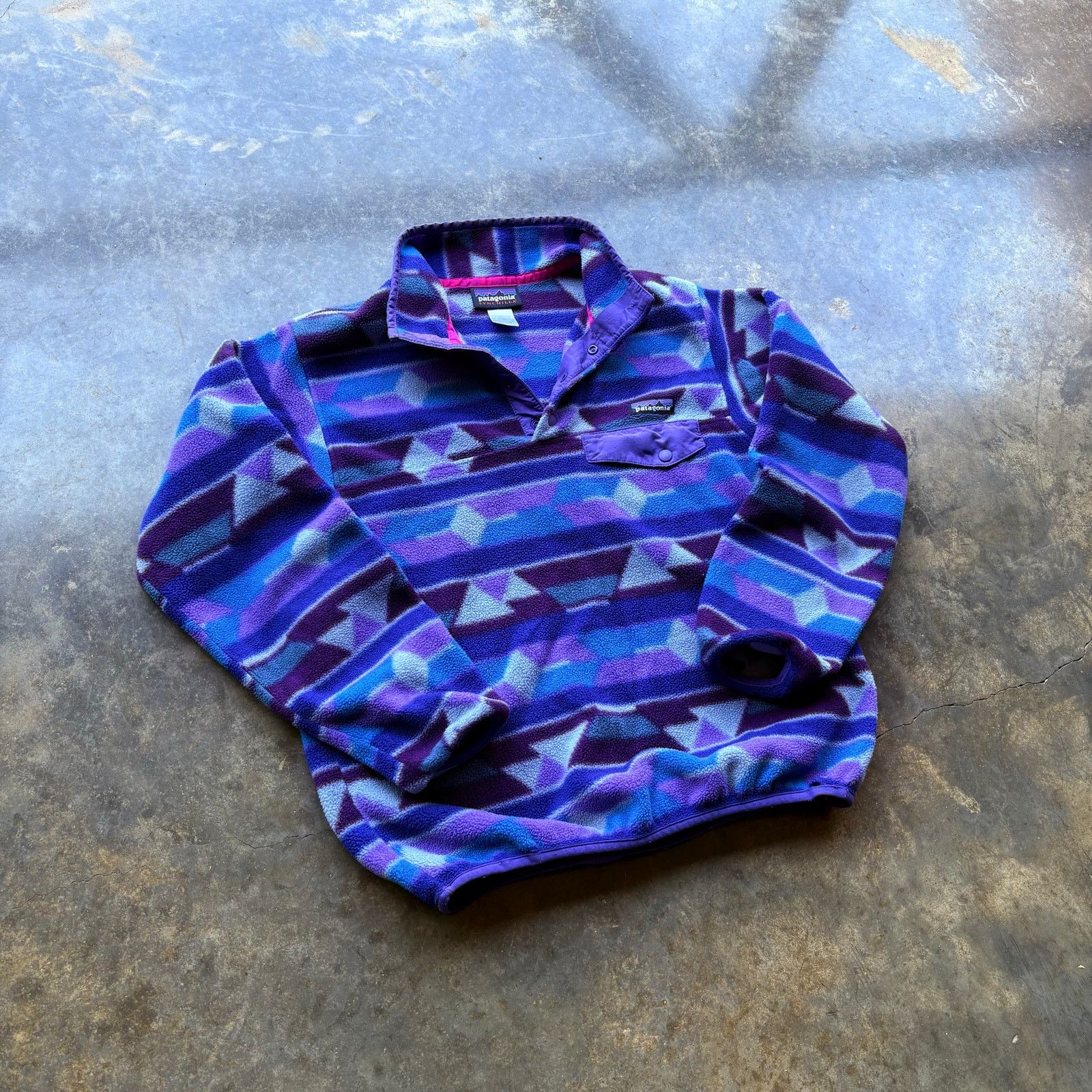Patagonia Essential Patagonia Synchilla Sherpa Fleece Jacket Size S / US 4 / IT 40 - 2 Thumbnail