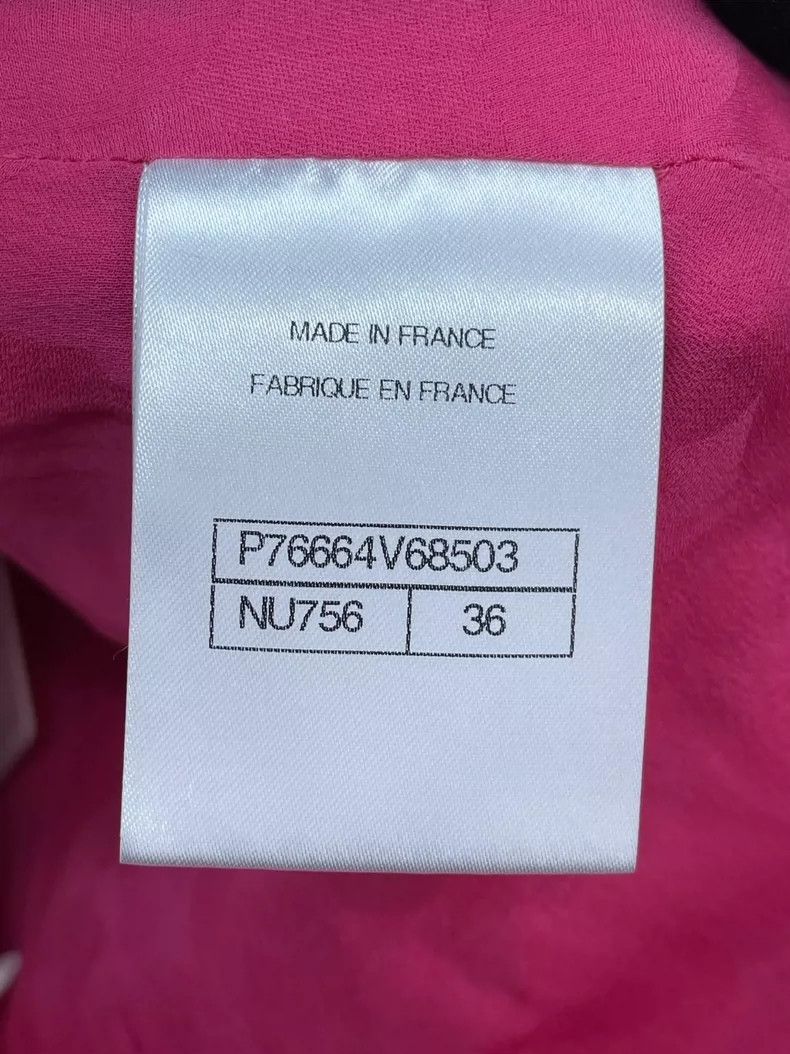 Chanel Chanel 24 Spring and Summer Pink Plaid Full Printed Suspend Size XS / US 0-2 / IT 36-38 - 7 Thumbnail
