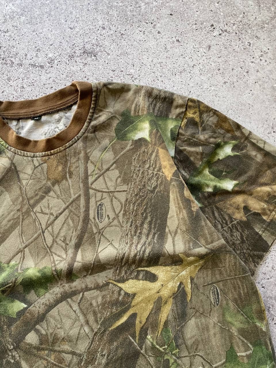 Realtree CRAZY VINTAGE REAL TREE MILITARY ESSENTIAL T SHIRT Y2K Size US M / EU 48-50 / 2 - 5 Thumbnail
