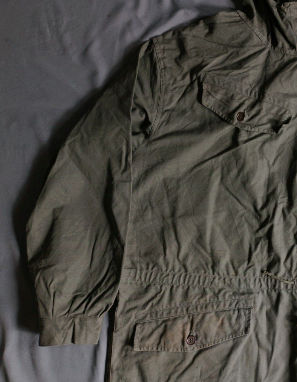 Other Vintage 1950s French Army M47 Anorak Parka. Size US XXL / EU 58 / 5 - 4 Thumbnail