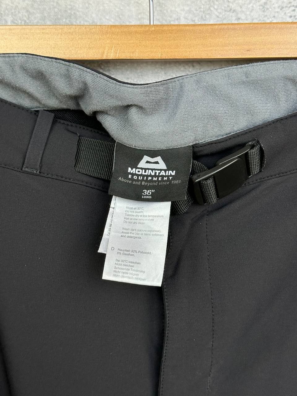 Mountain Equipment Mountain Equipment Ibes Pants Dark Gray Trousers Softshell Size US 36 / EU 52 - 13 Thumbnail