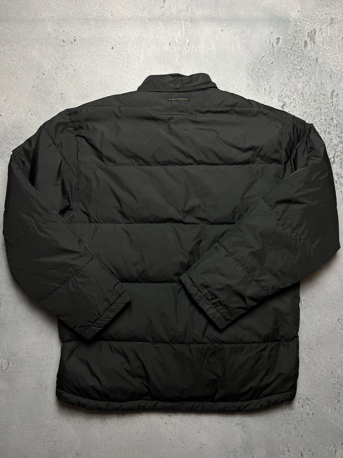 Adidas Adidas Equipment EQT-151 Black Green Logo Puffer Down Jacket Size US L / EU 52-54 / 3 - 12 Thumbnail