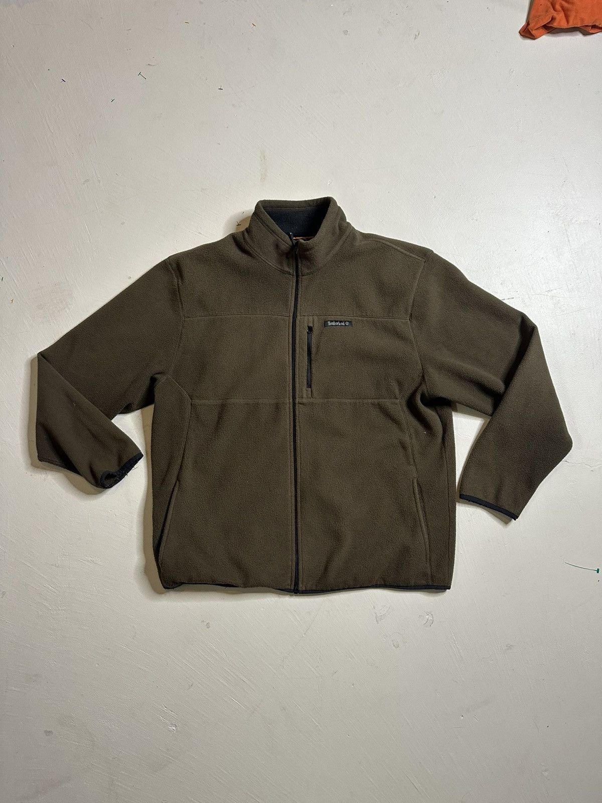 Timberland Vintage Timberland Fleece Zip Up Jacket Size US XL / EU 56 / 4 - 3 Thumbnail