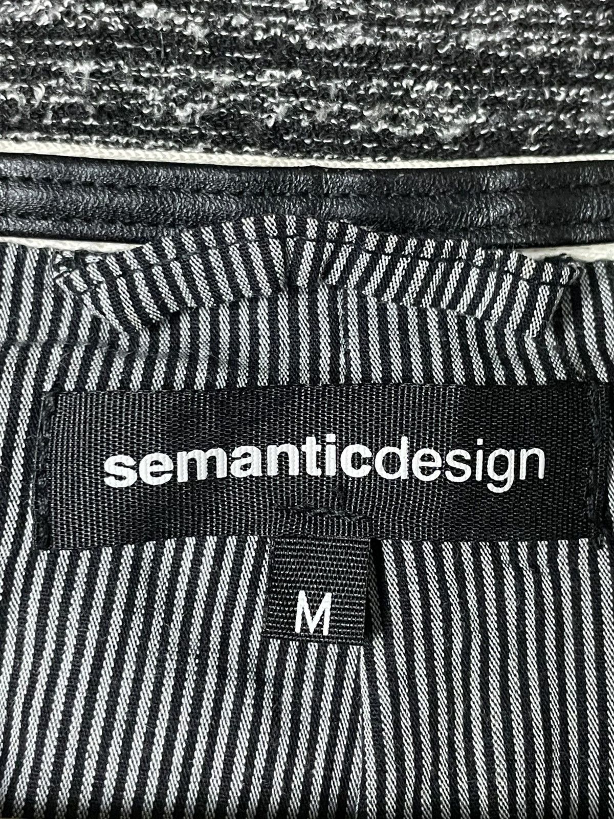 Japanese Brand × Vintage × semanticdesign SEMANTIC DESIGN Knitted Wool Coat (100) Size US M / EU 48-50 / 2 - 6 Thumbnail