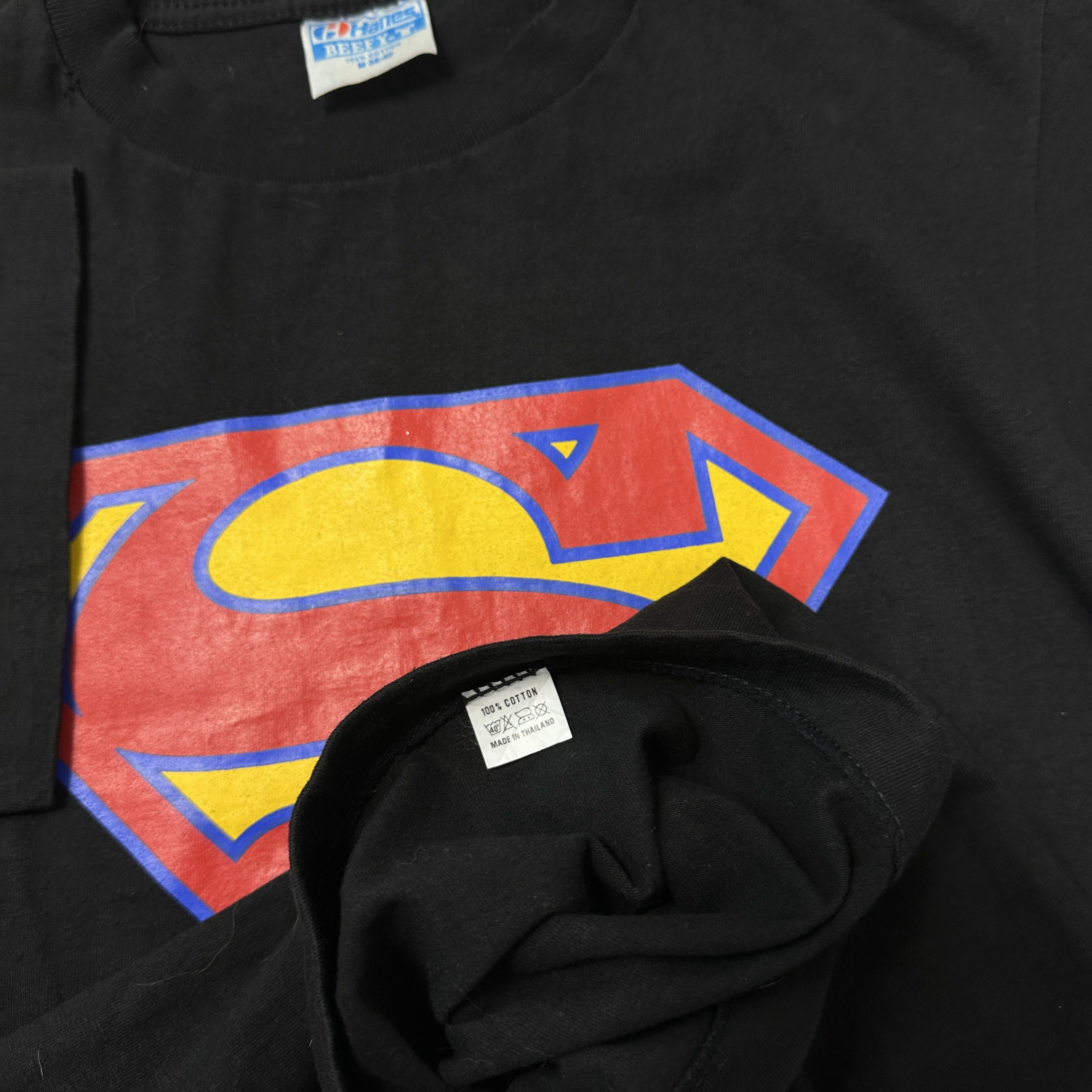 Vintage Vintage Streetwear Old School Superman T-shirt 80s Size US M / EU 48-50 / 2 - 5 Thumbnail