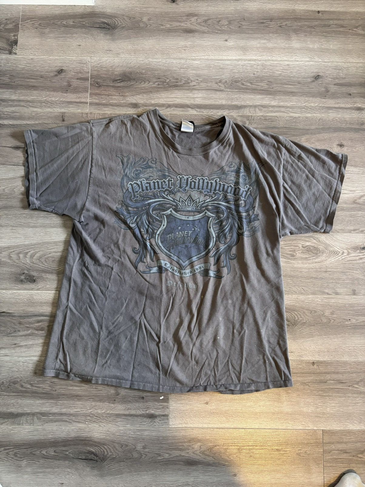 Planet Hollywood × Vintage Vintage Planet Hollywood Graphic Tee Size US XL / EU 56 / 4 - 1 Thumbnail