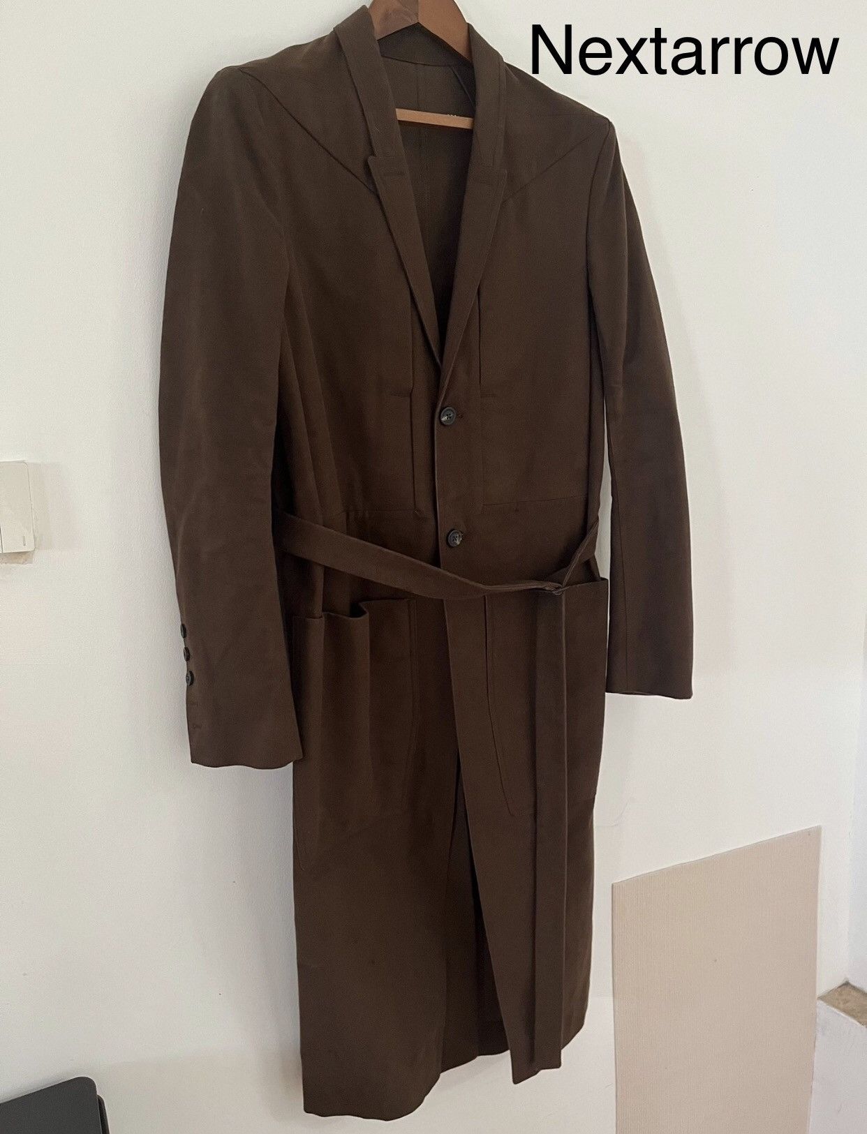 Rick Owens Rick Owens FogPocket Lido Show Park coat 2410-Nextarrow Size US S / EU 44-46 / 1 - 1 Thumbnail