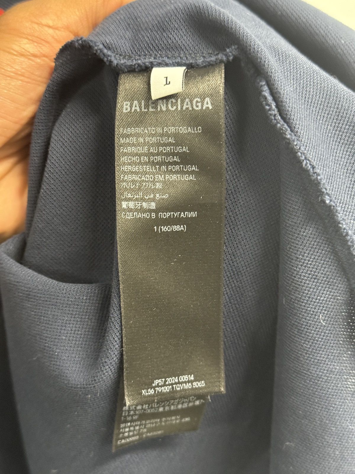 Balenciaga FW22 Balenciaga Paris Pony Polo Size US S / EU 44-46 / 1 - 5 Thumbnail