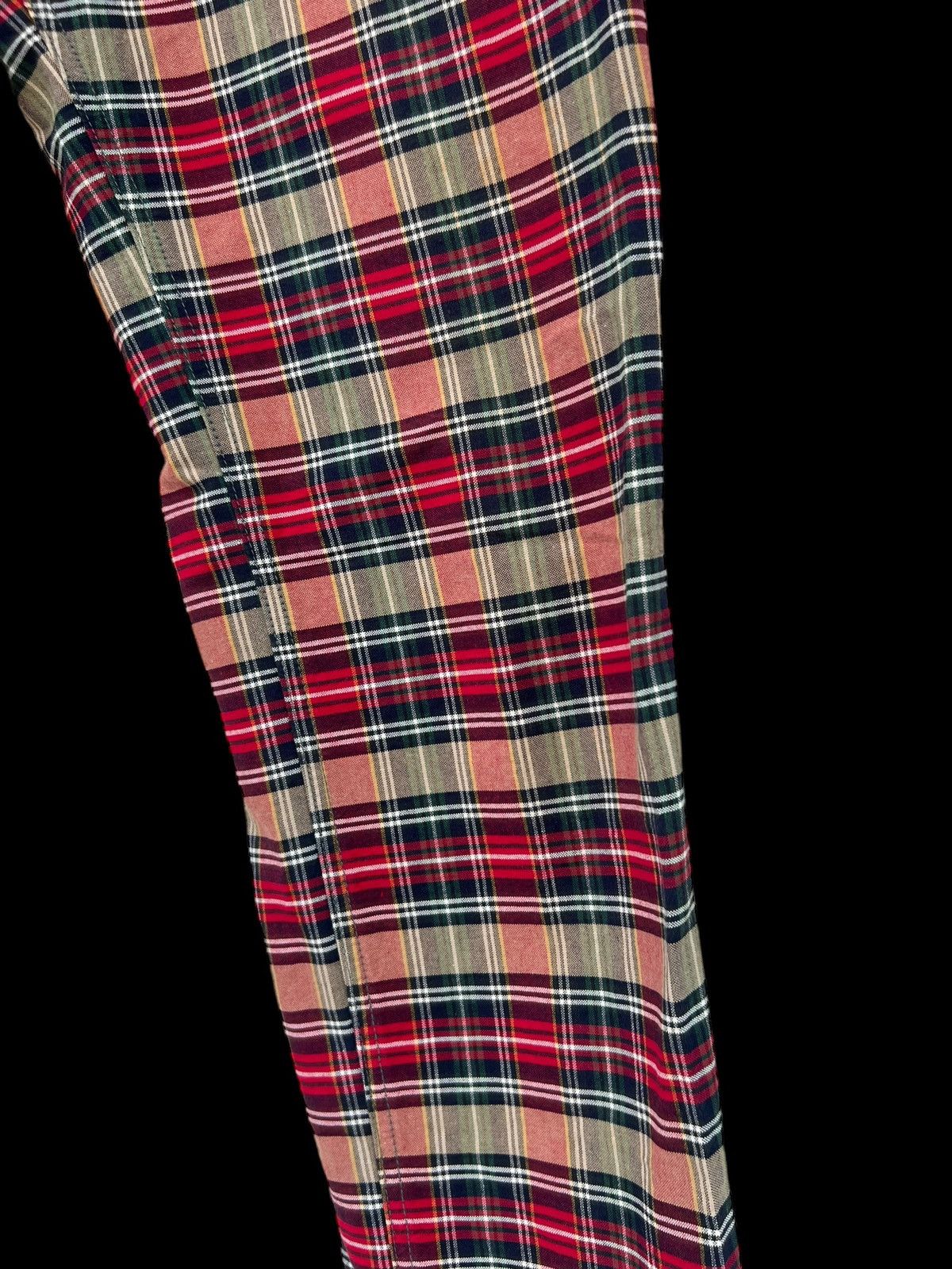 Vintage GOWEST Japan Tartan Plaid Check Trouser Pant Size US 30 / EU 46 - 11 Thumbnail