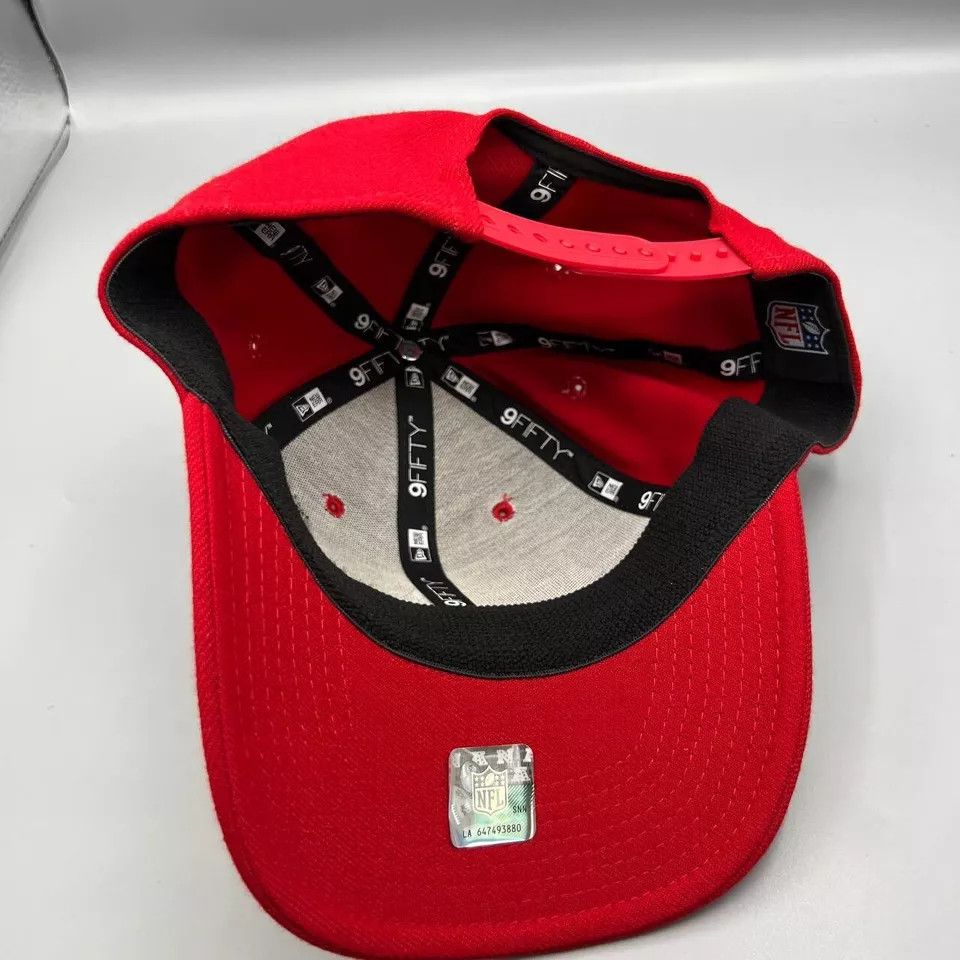 New Era San Francisco 49ers Hat Men Red Stretch Snap Back Cap New Size ONE SIZE - 4 Thumbnail