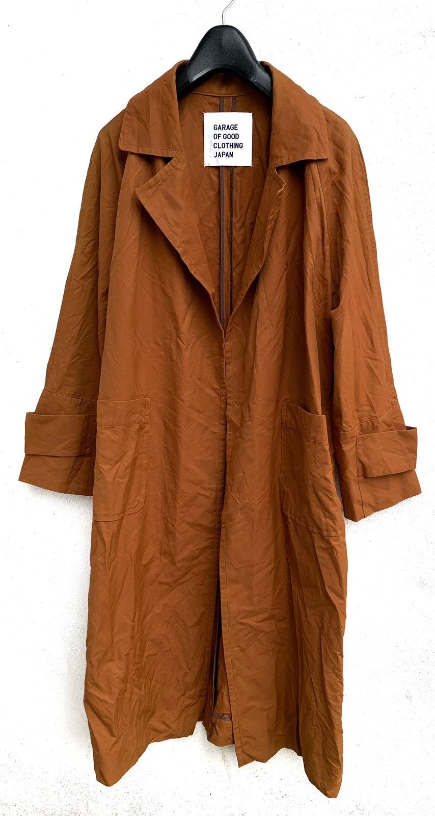 Japanese Brand Garage of Good Clothing Japan Unbutton Trench light Jacket Size ONE SIZE - 2 Thumbnail