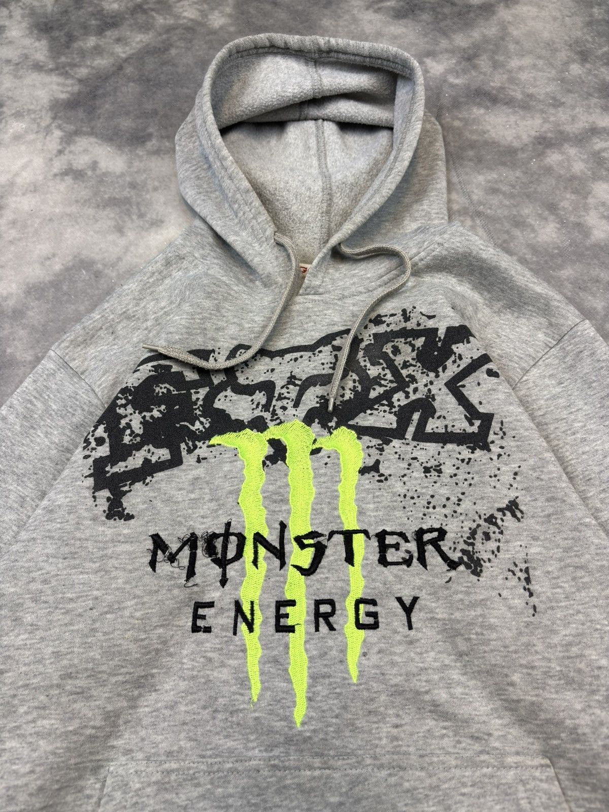 Fox Racing × Vintage Vintage Monster Fox Hoodie Graphic Streetwear y2k 90s drill Size US XL / EU 56 / 4 - 2 Thumbnail