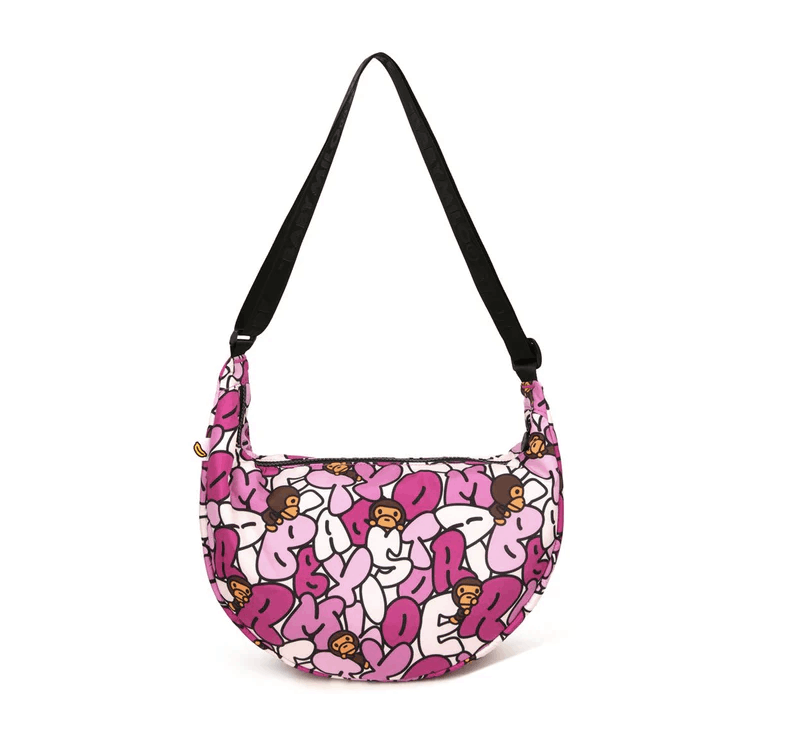 Bape Bape MILO BUBBLE CAMO MEDIUM CROSS BAG Size ONE SIZE - 3 Thumbnail