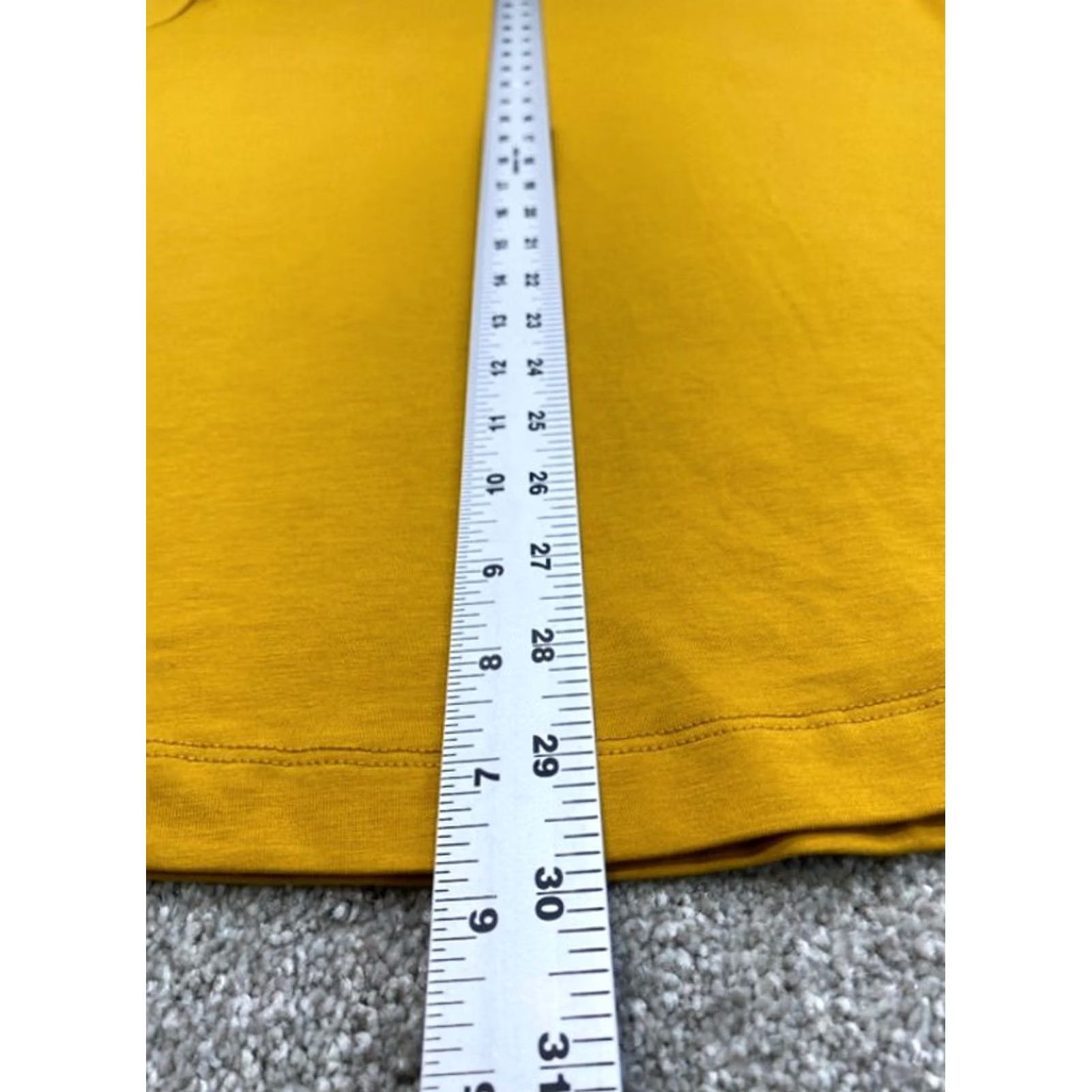 UES Clothing Cuts Clothing Short Sleeve Shirt Mens XL Gold Curve Hem Pyca Pro Stretch 5854 Shirt Mens XL Gold 5854 Size US XL / EU 56 / 4 - 6 Thumbnail