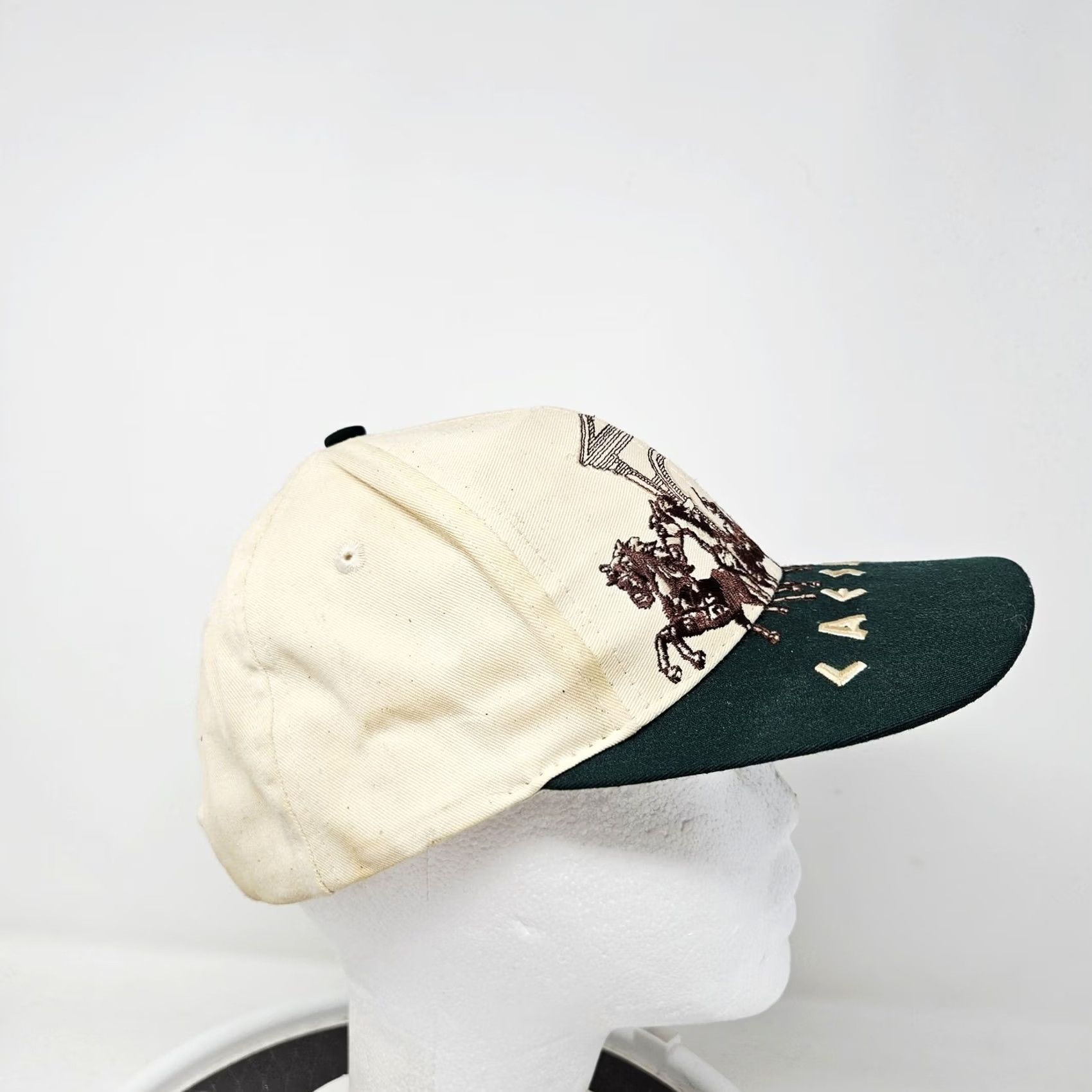 Vintage VINTAGE Caesars Atlantic City Hat Cap Snap Back One Size White Mens Green Bill Size ONE SIZE - 3 Thumbnail