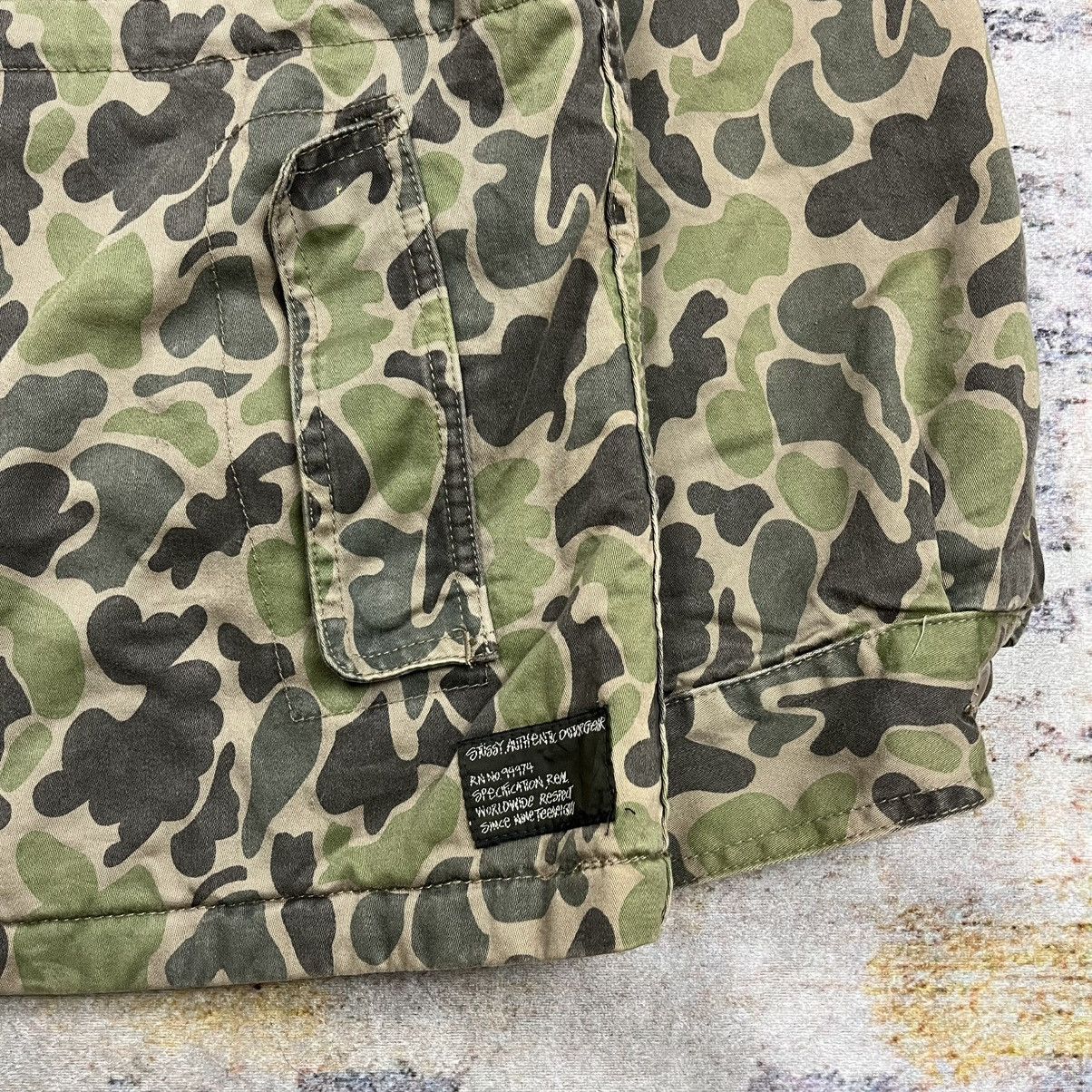Stussy Vintage Stussy duck hunter camouflage field jacket Size US L / EU 52-54 / 3 - 4 Thumbnail