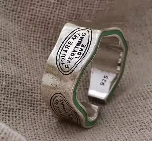 Other Adjustable You R My Everything Ring Size ONE SIZE - 2 Thumbnail