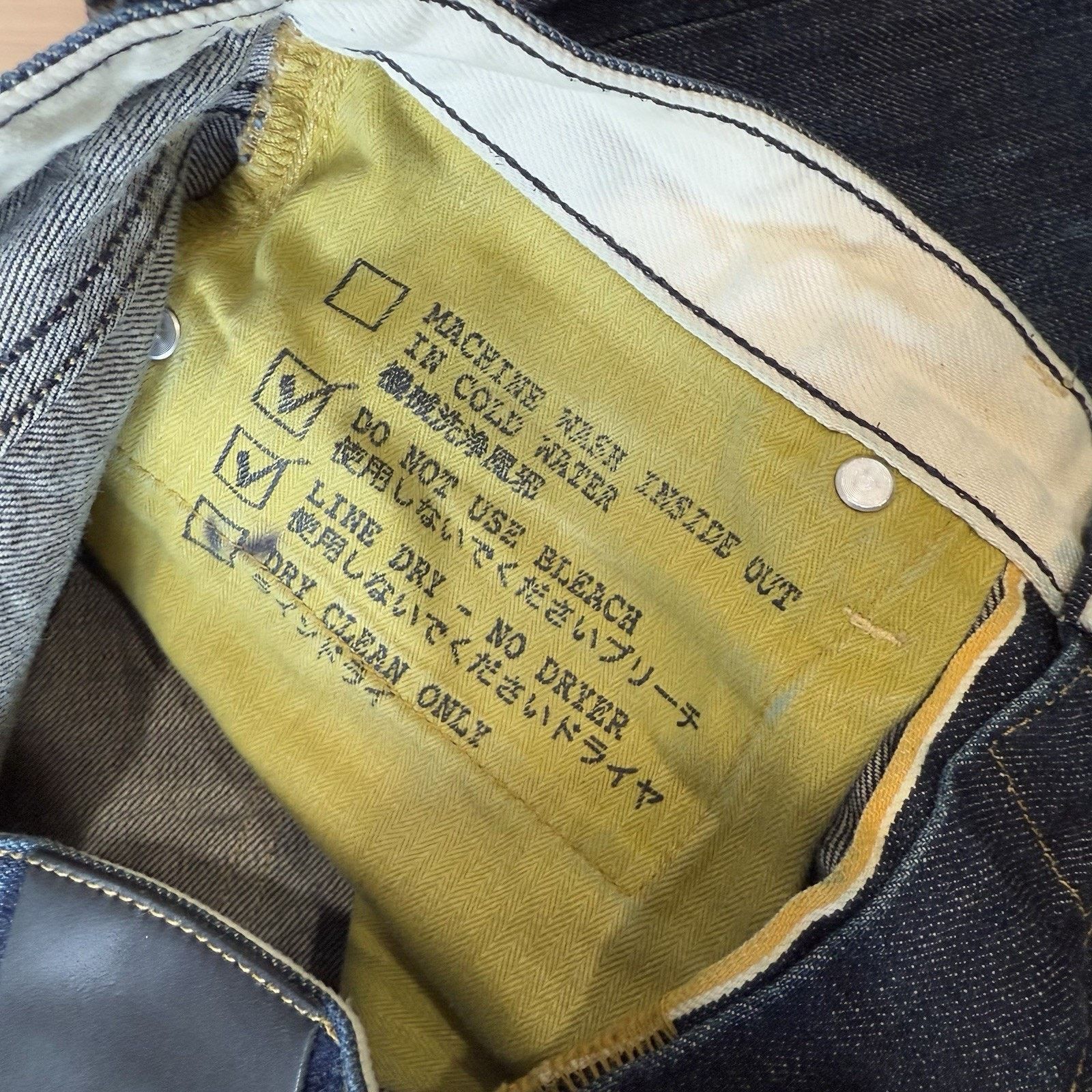 Civilianaire Civilianaire Selvedge Jeans 30 Blue Dark Wash Japan Denim Size US 30 / EU 46 - 6 Thumbnail