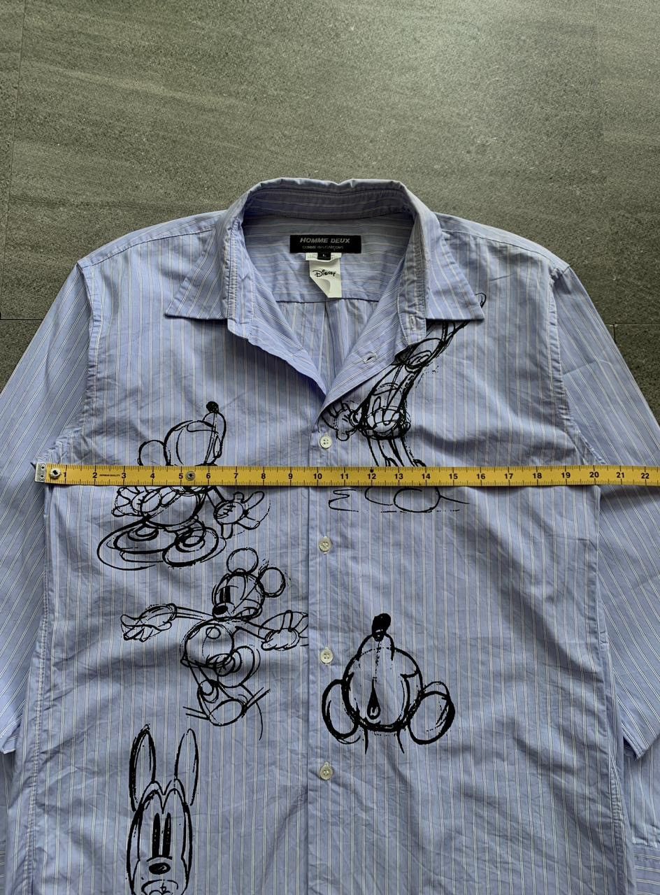 Comme des Garcons Homme Deux FREE TAX! Disney Mickey Mouse Collabs Ls Shirt Size US M / EU 48-50 / 2 - 10 Thumbnail