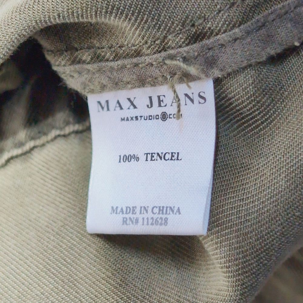 Other Max Jeans XS Green Khaki Military Field Utility Jacket NWT Size XS / US 0-2 / IT 36-38 - 6 Thumbnail