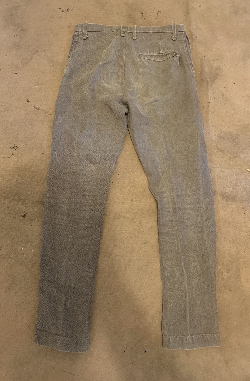 Ma+ × Taichi Murakami Taichi Murakami Gray Ramie Pants Size 5 Size US 29 - 2 Thumbnail