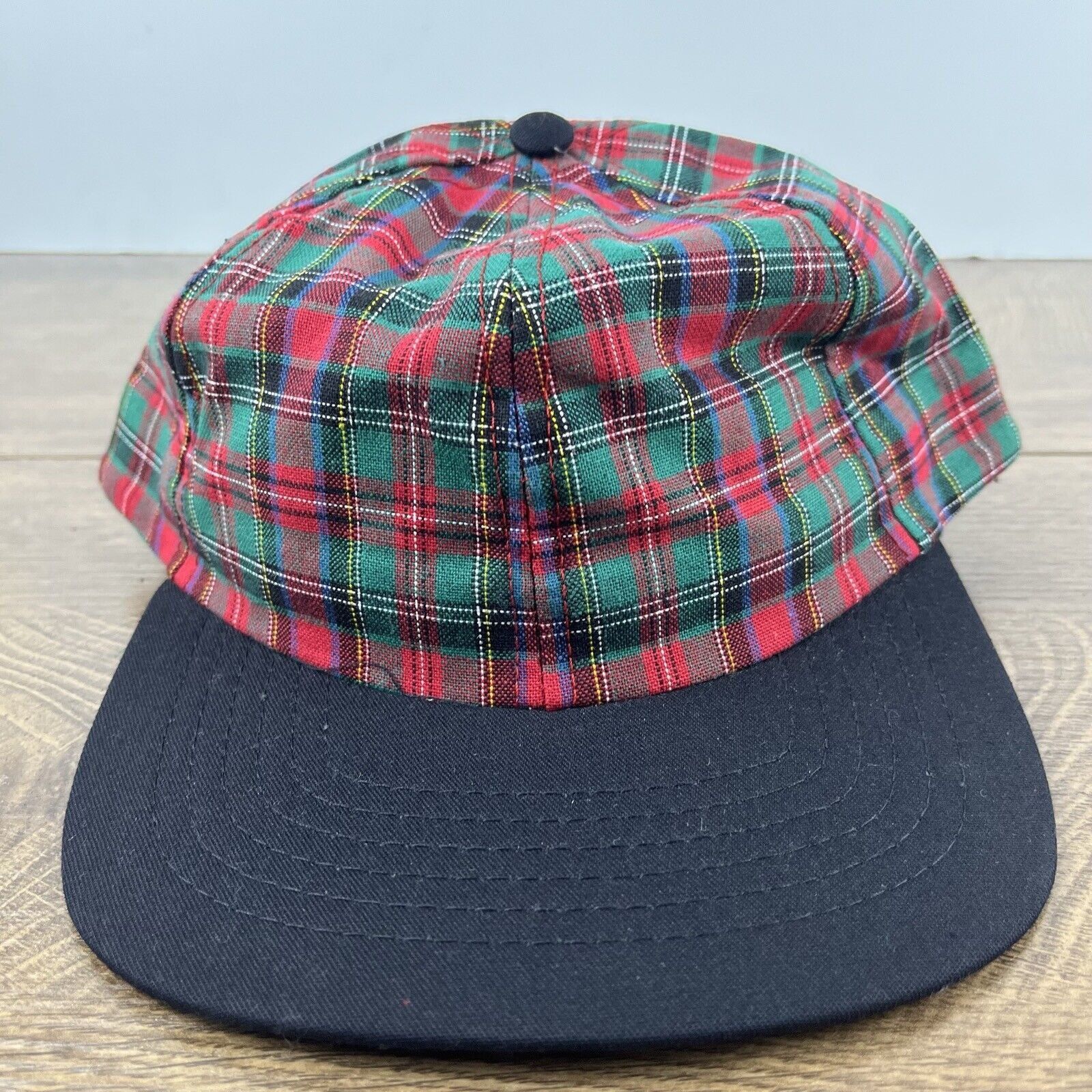 Other Red Green Christmas Snapback Hat Red Cap Hat Adjustable Hat Size ONE SIZE - 5 Thumbnail