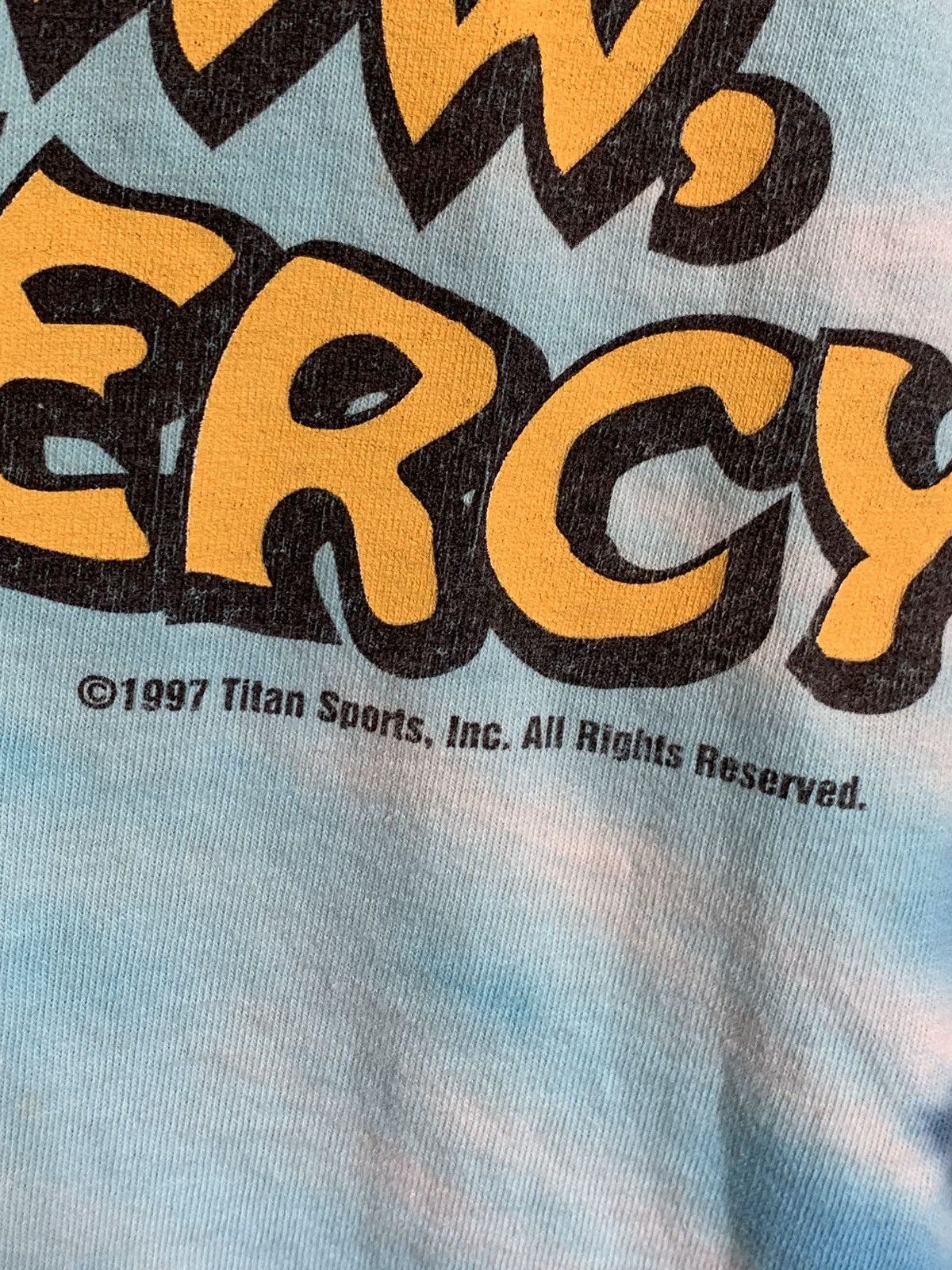 Vintage × WWE × WWF RARE Vintage 1997 Dude Love Mick Foley WWF WWE Tie Dye Shirt Size US XL / EU 56 / 4 - 7 Thumbnail