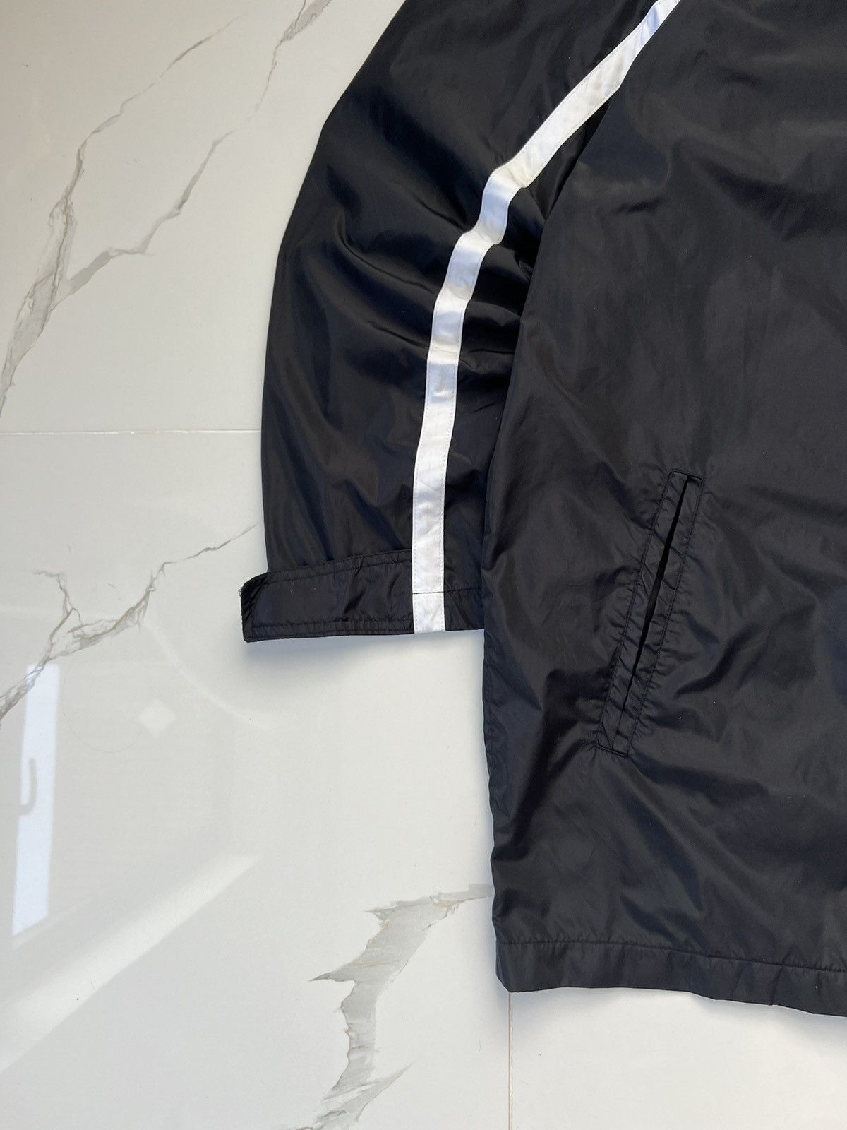 Nike × Vintage 90's NIKE RETRO RARE SWOOSH LOGO JACKET Y2K Size US XL / EU 56 / 4 - 3 Thumbnail