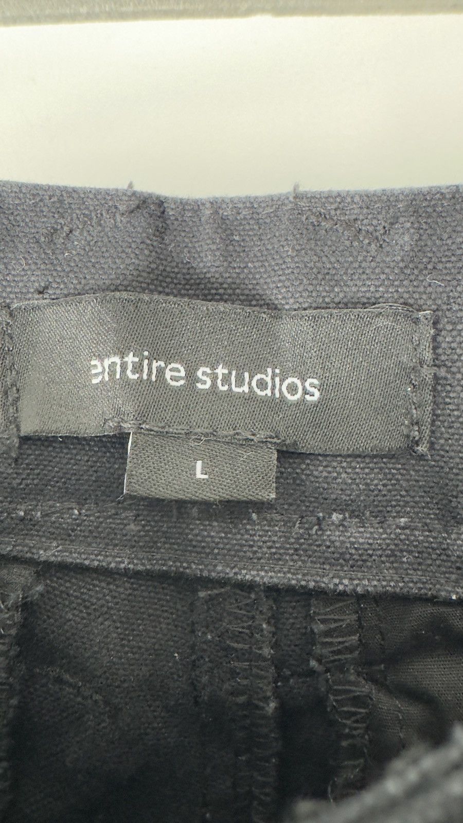 Entire Studios Entire Studio Black Hard Cargo Pants Size US 36 / EU 52 - 3 Thumbnail