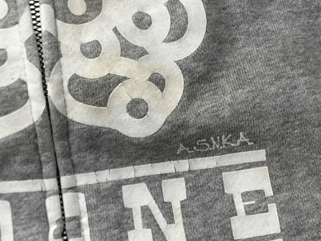 Bape OG Bape Gray Milo Bone Friends Zip Hoodie Size US M / EU 48-50 / 2 - 7 Thumbnail