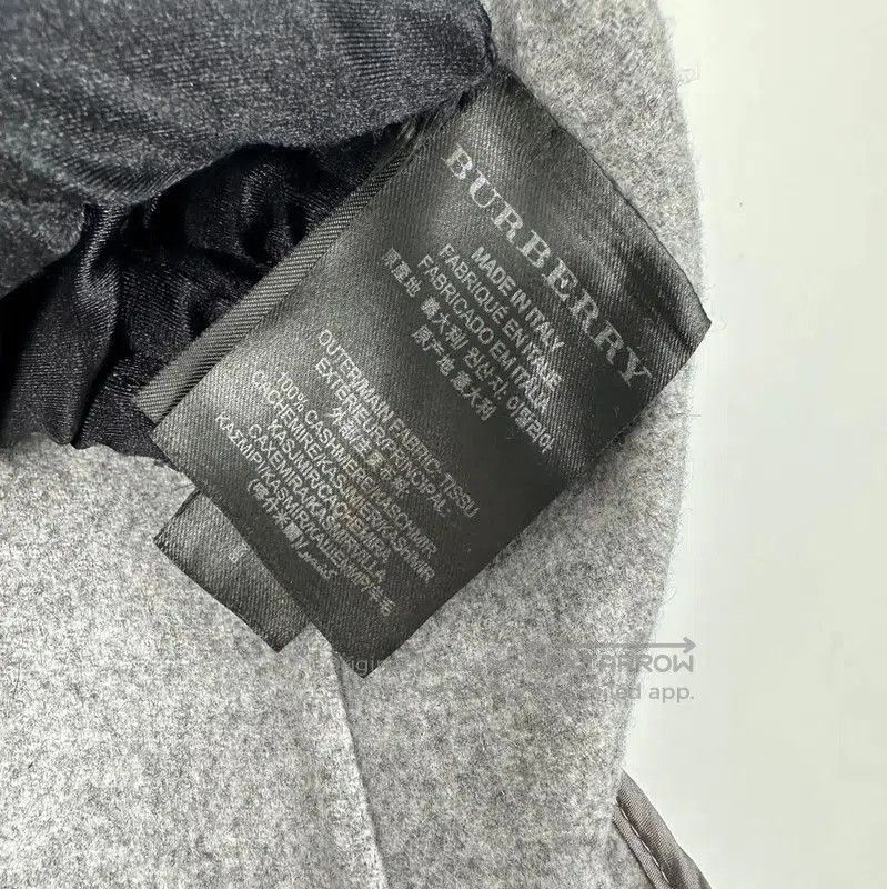 Burberry Burberry Gray Wool Women's Mid-Length Coat. Size M / US 6-8 / IT 42-44 - 6 Thumbnail