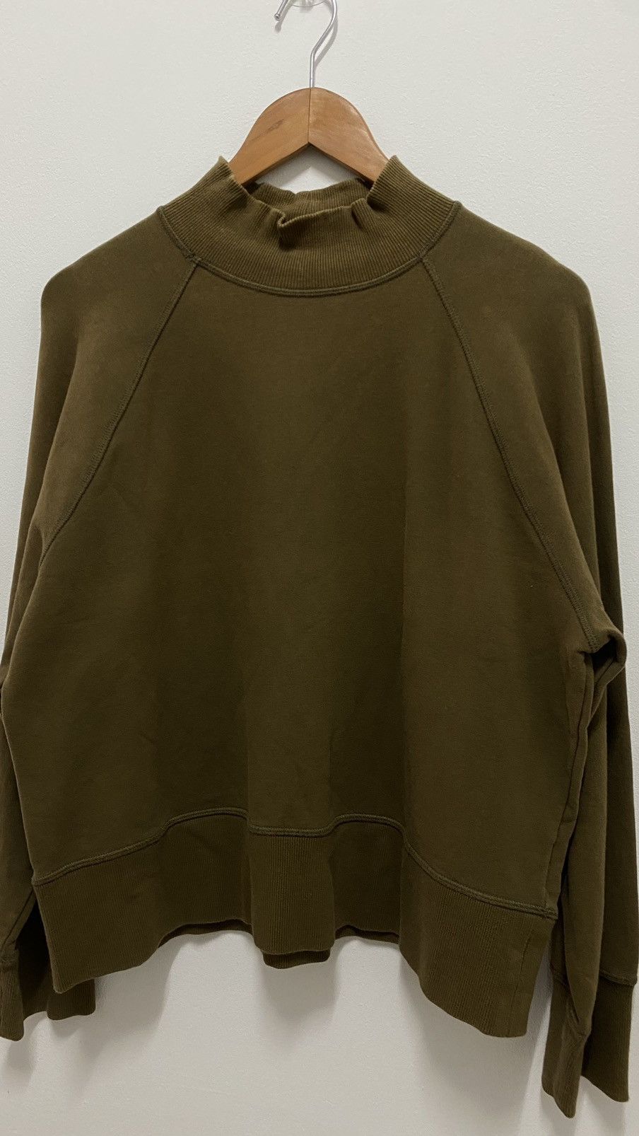 Maison Margiela Vintage Maison Martin Margiela 6 High Neck Crop Sweatshirts Size US S / EU 44-46 / 1 - 8 Thumbnail