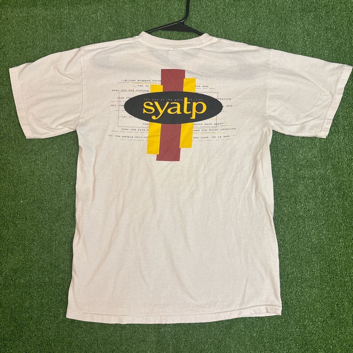 Gildan Vintage 2003 ‘syatp’ Graphic Tee Size US M / EU 48-50 / 2 - 2 Thumbnail