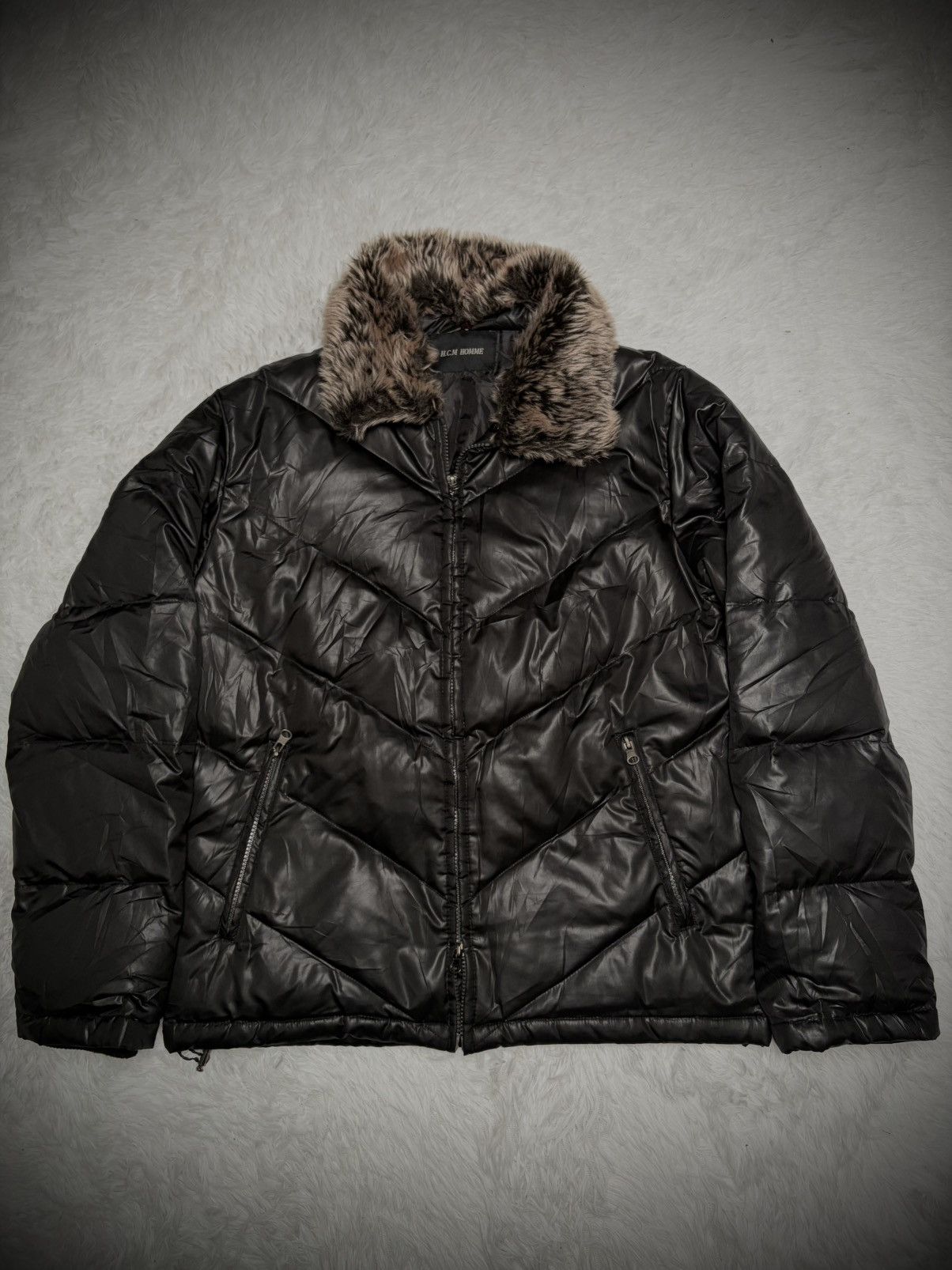 Japanese Brand Japanese brand HCM Homme fur puffer jacket Size US L / EU 52-54 / 3 - 1 Thumbnail