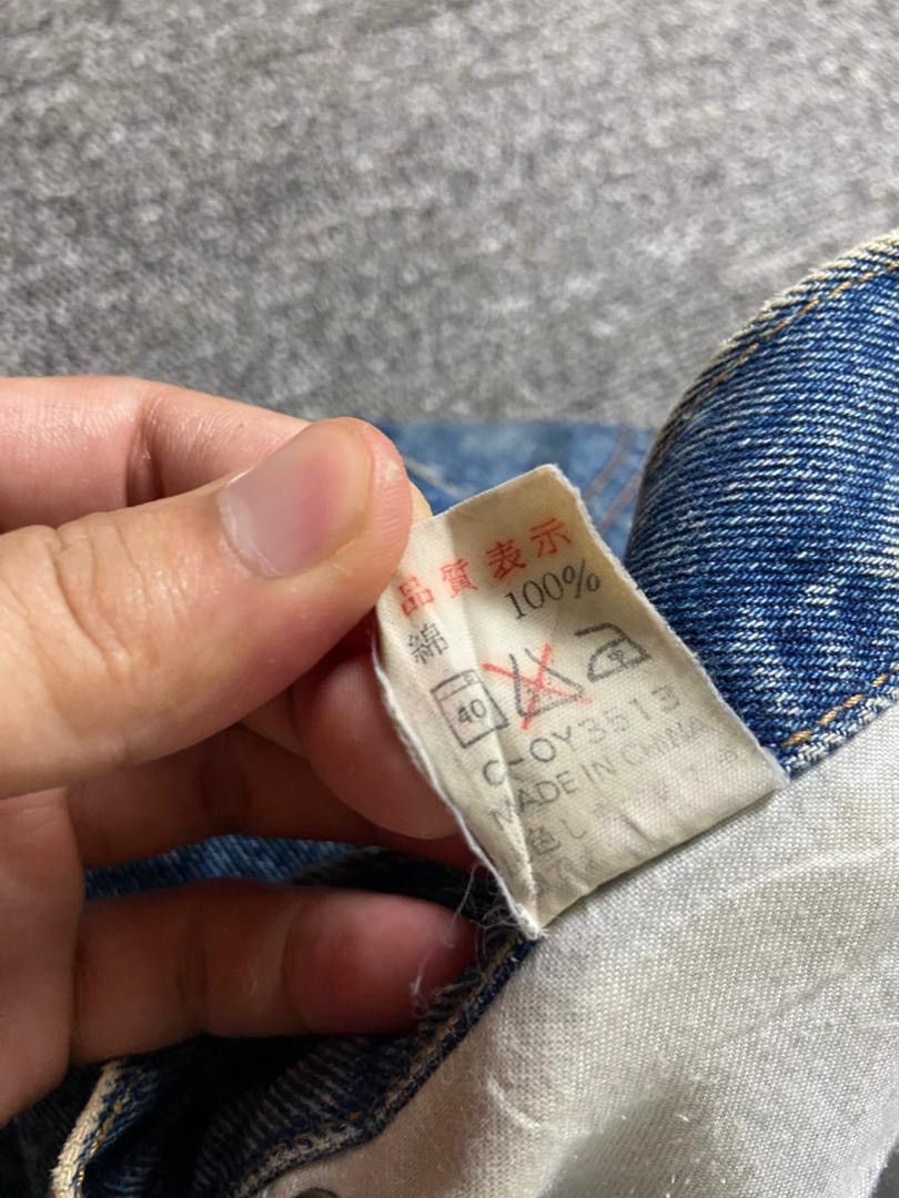 Japanese Brand Vintage G.L. Heart Acid Wash Denim Jeans (197) Size US 28 / EU 44 - 4 Thumbnail