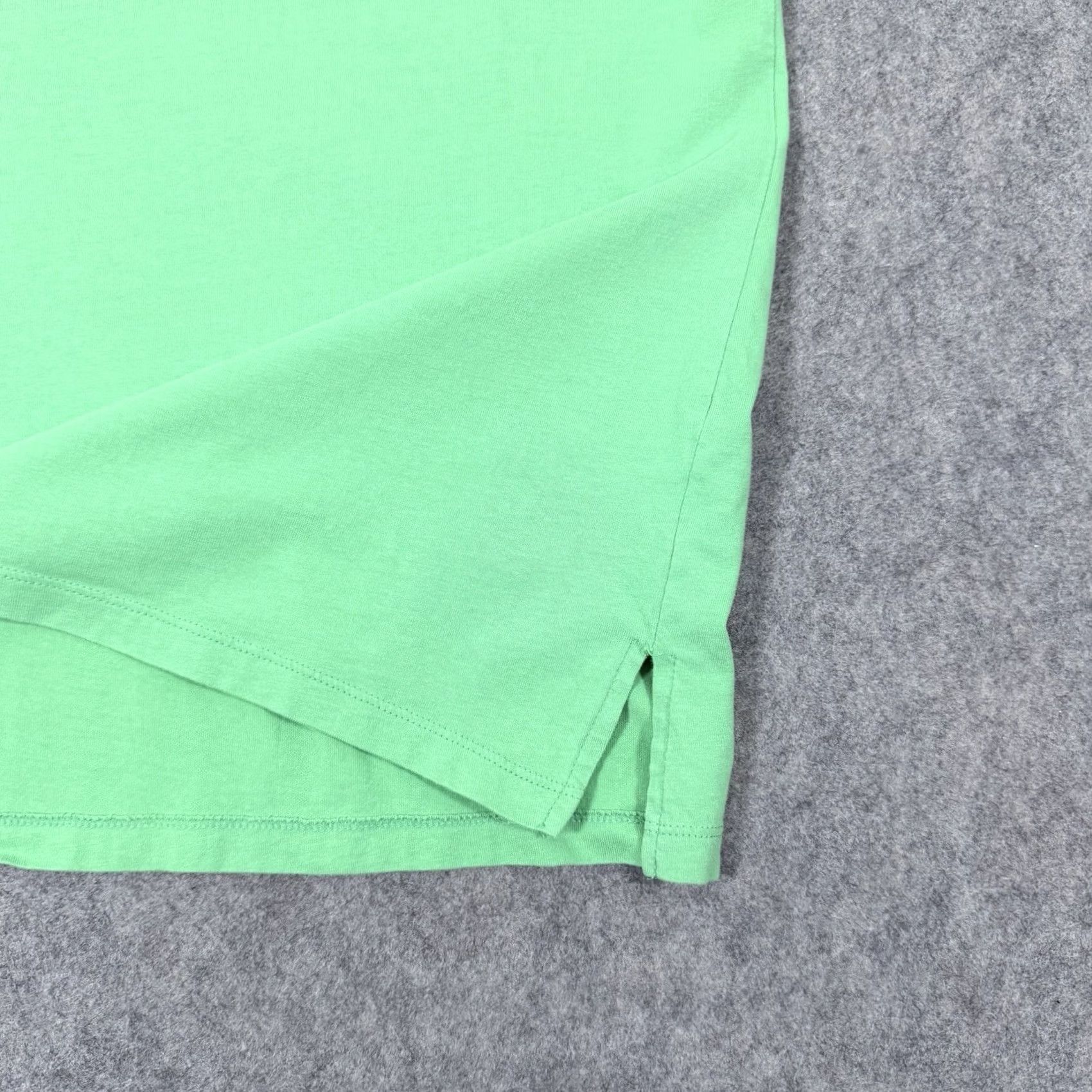 Vintage Women Within T-Shirt L Green Pullover Roll-Up Short Sleeve Size L / US 10 / IT 46 - 3 Thumbnail