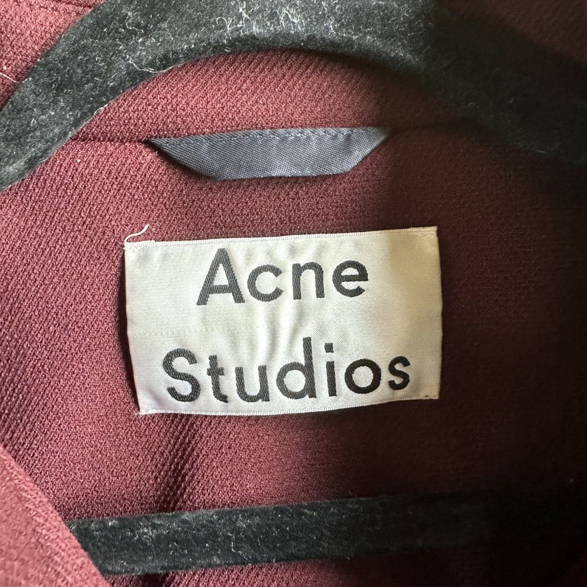 Acne Studios Miles Boxy Zip Jacket