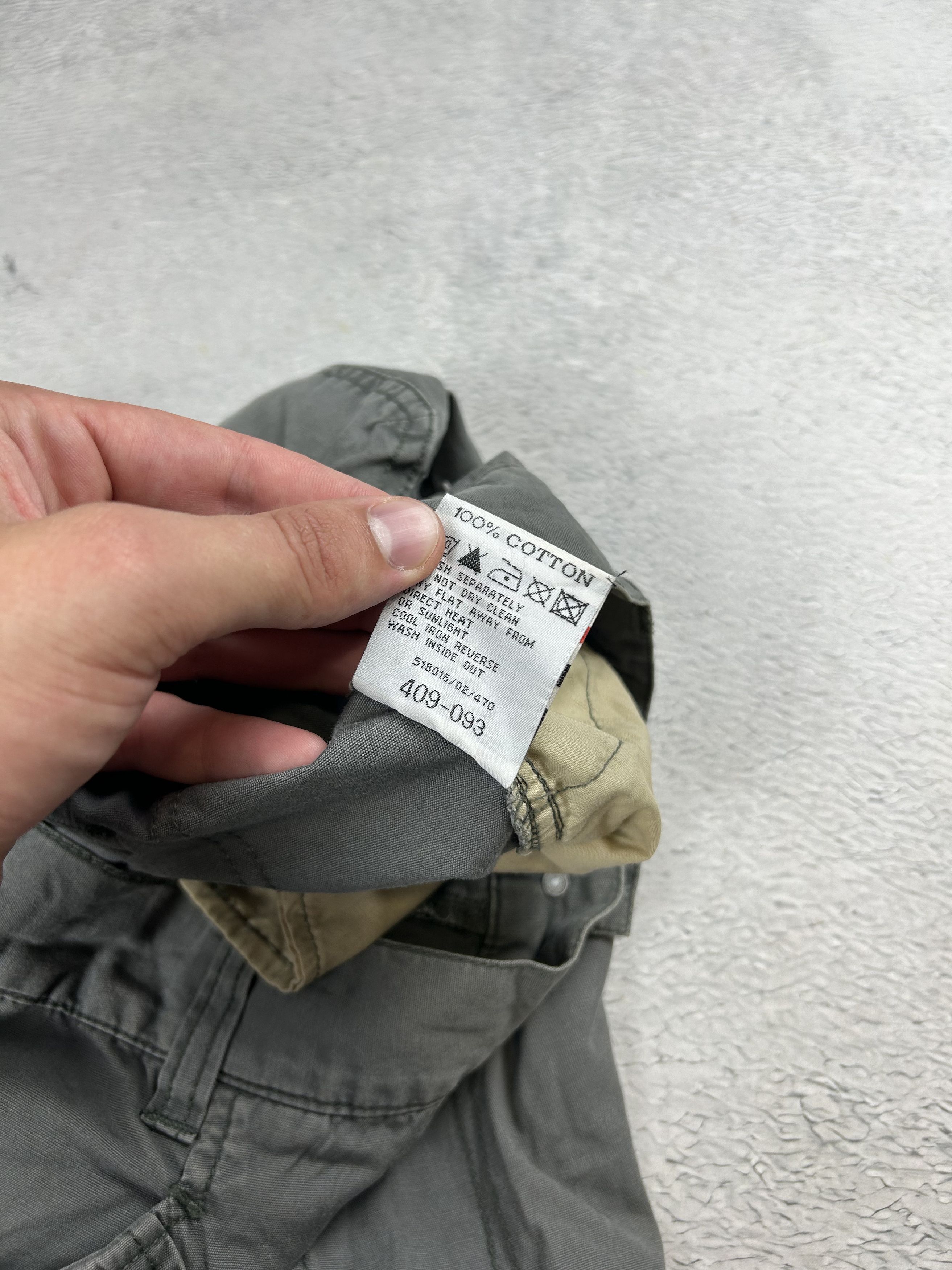 Airwalk × JNCO Vintage Airwalk Cargo Pants Baggy Streetwear Drill Pockets Size US 36 / EU 52 - 8 Thumbnail