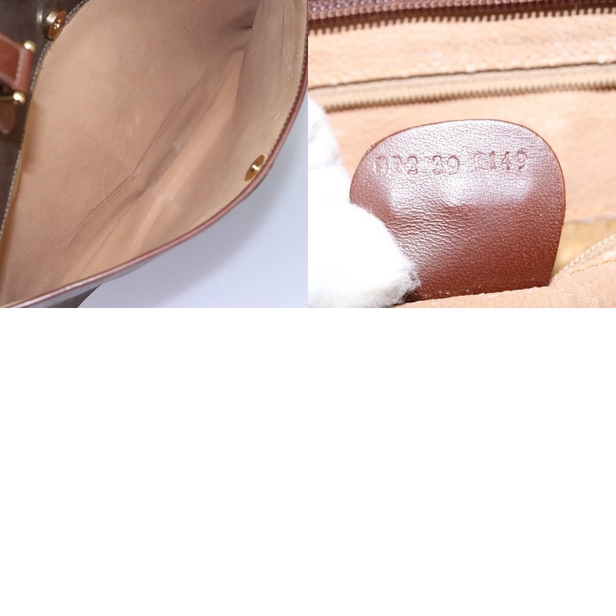 Gucci GUCCI Tote Bag Canvas Khaki 002 39 002 39 Size ONE SIZE - 13 Thumbnail