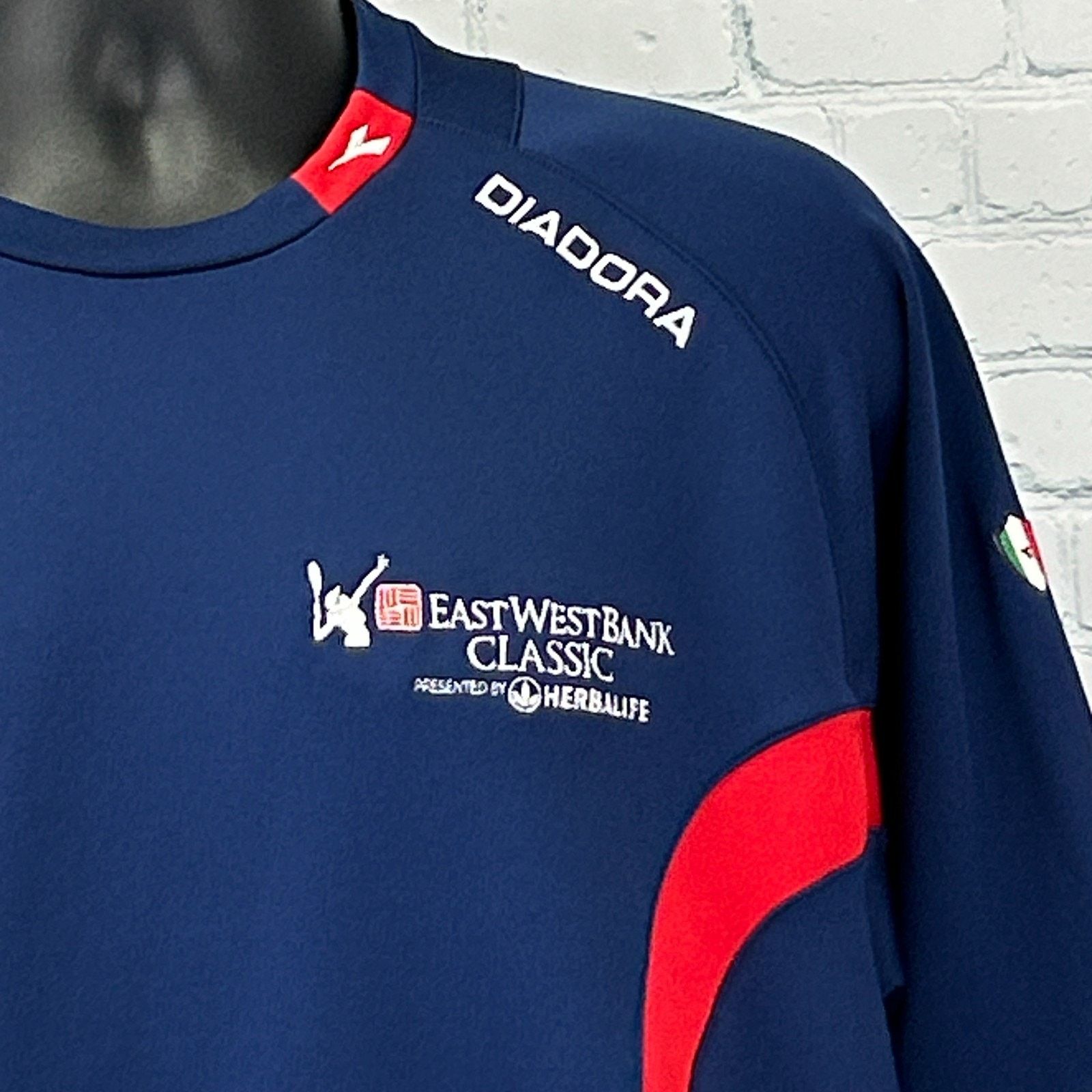 Diadora WTA Los Angeles US Open Womens Tennis Shirt East West Medium Size M / US 6-8 / IT 42-44 - 3 Thumbnail