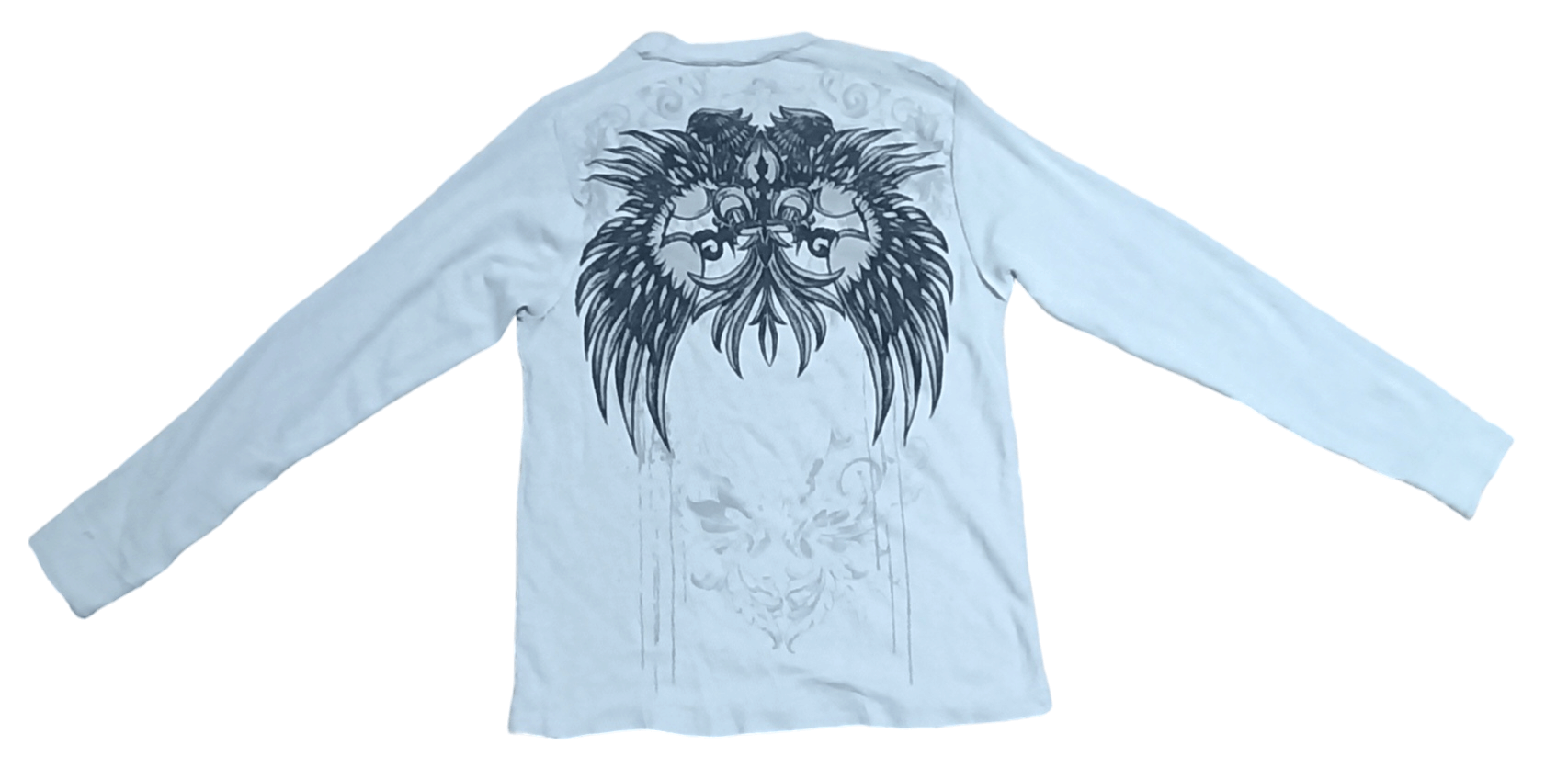 Chemistry CHEMISTRY CHROME HEART INSPIRED PRINT MESH SWEATSHIRT Size US XL / EU 56 / 4 - 4 Thumbnail