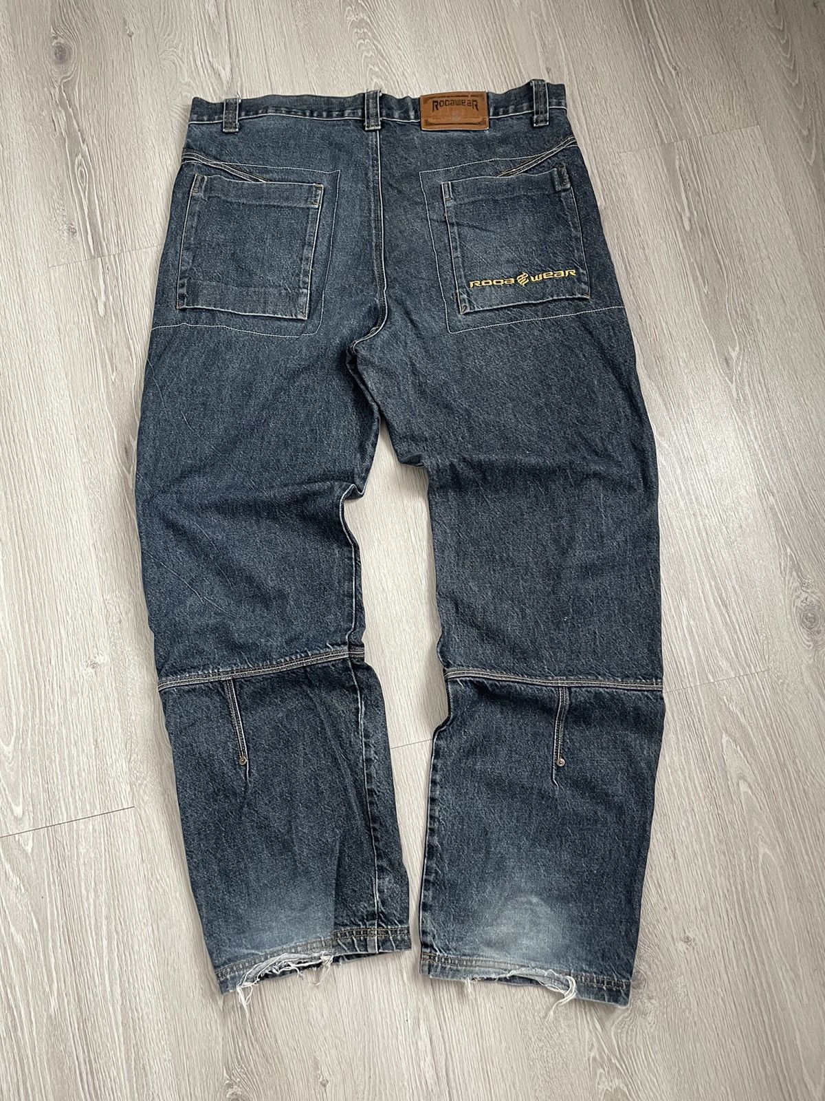 Rocawear Y2K Baggy Rap Jeans Vintage Size US 38 / EU 54 - 1 Thumbnail