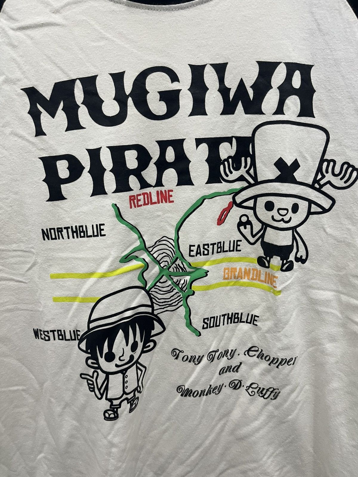 Anime Mugiwara Pirate One Piece tees Size US M / EU 48-50 / 2 - 2 Thumbnail