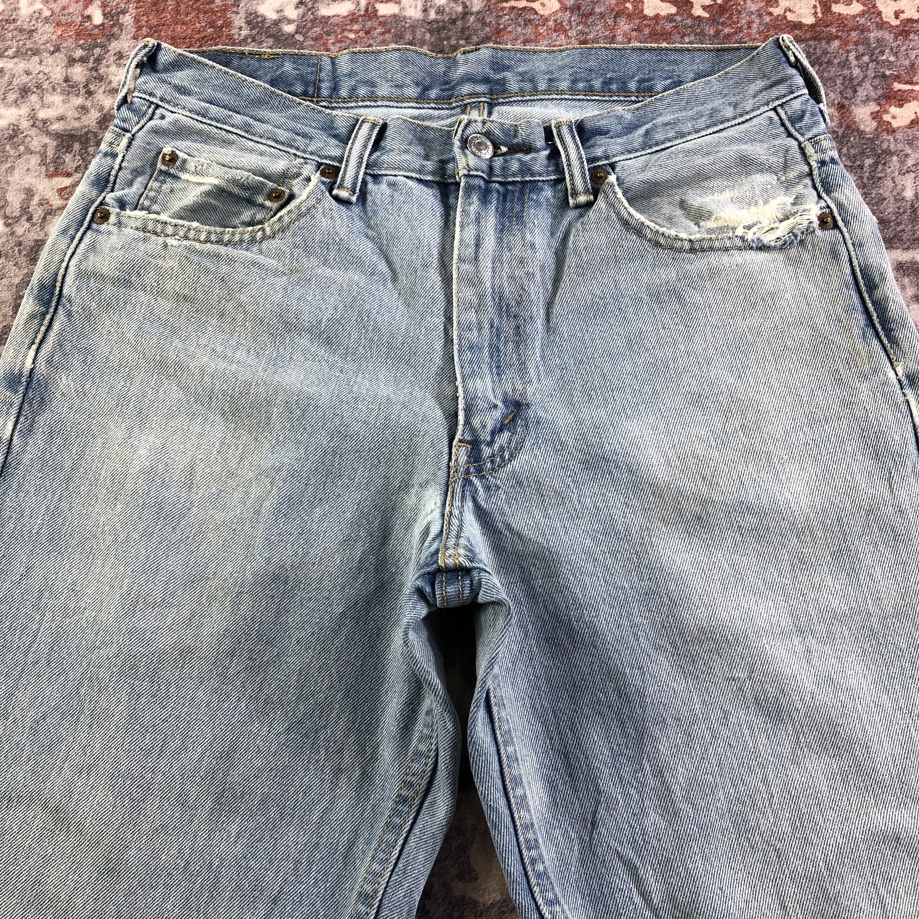 Levi's × Vintage Vintage Light Wash Levis 550 Jeans-JM3359 Size US 32 / EU 48 - 3 Thumbnail