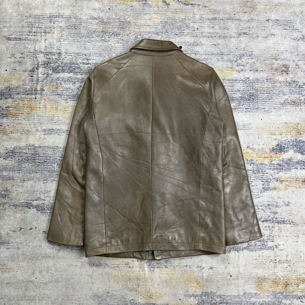 RIPVANWINKLE Rip Van Winkle double zipper steer leather jacket Size US M / EU 48-50 / 2 - 3 Thumbnail